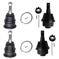 Detroit Axle - Front Ball Joints for Chevy GMC Silverado Sierra 2500 3500 HD Hummer H2, 2 Front Suspension Upper Ball Joints 2 S