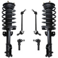 Detroit Axle - Front Struts Kit for 2005-2010 Ford Mustang Base GT 2006 2007 2008 2009, 2 Ready Struts, 2 Outer Tie Rods, 2 Sway