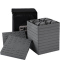 Keltrion 12 Packs Camper/RV Leveling Blocks Suitable for 4 Wheels Interlocking and Anti-Slip Design with Carrying Bag Heavy-Duty