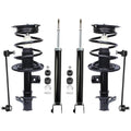 Detroit Axle - 6pc Struts Shocks kit for 2007-2013 Nissan Altima Complete 2 Front Quick Install Ready Struts with Coil Spring As