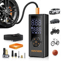 HOVVIDA Tire Inflator Portable Air Compressor, Air Pump for Car Tires, 7800 mAh Battery, 12V DC, 150 PSI, 40L/min Air Flow, Fast