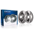 Detroit Axle - 5-Lug 10.94 (278mm) Front Disc Brake Rotors Replacement for 2010-2013 Ford Transit Connect - 2pc Set