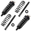 Detroit Axle - 4pc Struts for 02-06 Chevy Trailblazer EXT GMC Envoy XL 04-05 Envoy XUV 03-06 Isuzu Ascender, 4 Front and Rear St