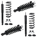 Detroit Axle - 4pc Struts Shocks for 03-11 Ford Crown Victoria Lincoln Town Car Mercury Grand Marquis, 2 Front Struts & Coil Spr