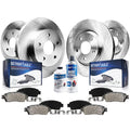 Detroit Axle - Brake Kit for 2000 2001 Lexus ES300 Toyota Camry Disc Brake Rotors Ceramic Brakes Pads Front and Rear Replacement