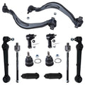 Detroit Axle - 12pc Front End Suspension Kit for Mitsubishi Eclipse Galant Chrysler Sebring Dodge Avenger Eagle Talon, Lower Con