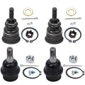 Detroit Axle - 4 Front Ball Joints for 2002-2005 Ford Explorer Mercury Mountaineer Lincoln Aviator 2003 2004 Upper Lower Ball Jo