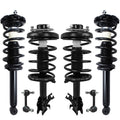Detroit Axle - Front 6pc Struts Sway Bars for 2000-2001 Infiniti I30 Nissan Maxima, Sway Bar Links Front and Rear Struts w/Coil