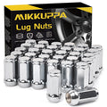 MIKKUPPA 9/16-18 Lug Nuts - Replacement for 2002-2010 Dodge Ram 1500, 1994-2010 Dodge Ram 2500/3500, 1984-1997 F250/F350, 1974-1