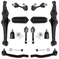 Detroit Axle - 12pc Front End Suspension Kit for 1998-2002 Honda Accord 1999-2003 TL 2001-2003 CL 2 Lower Control Arms 2 Lower B