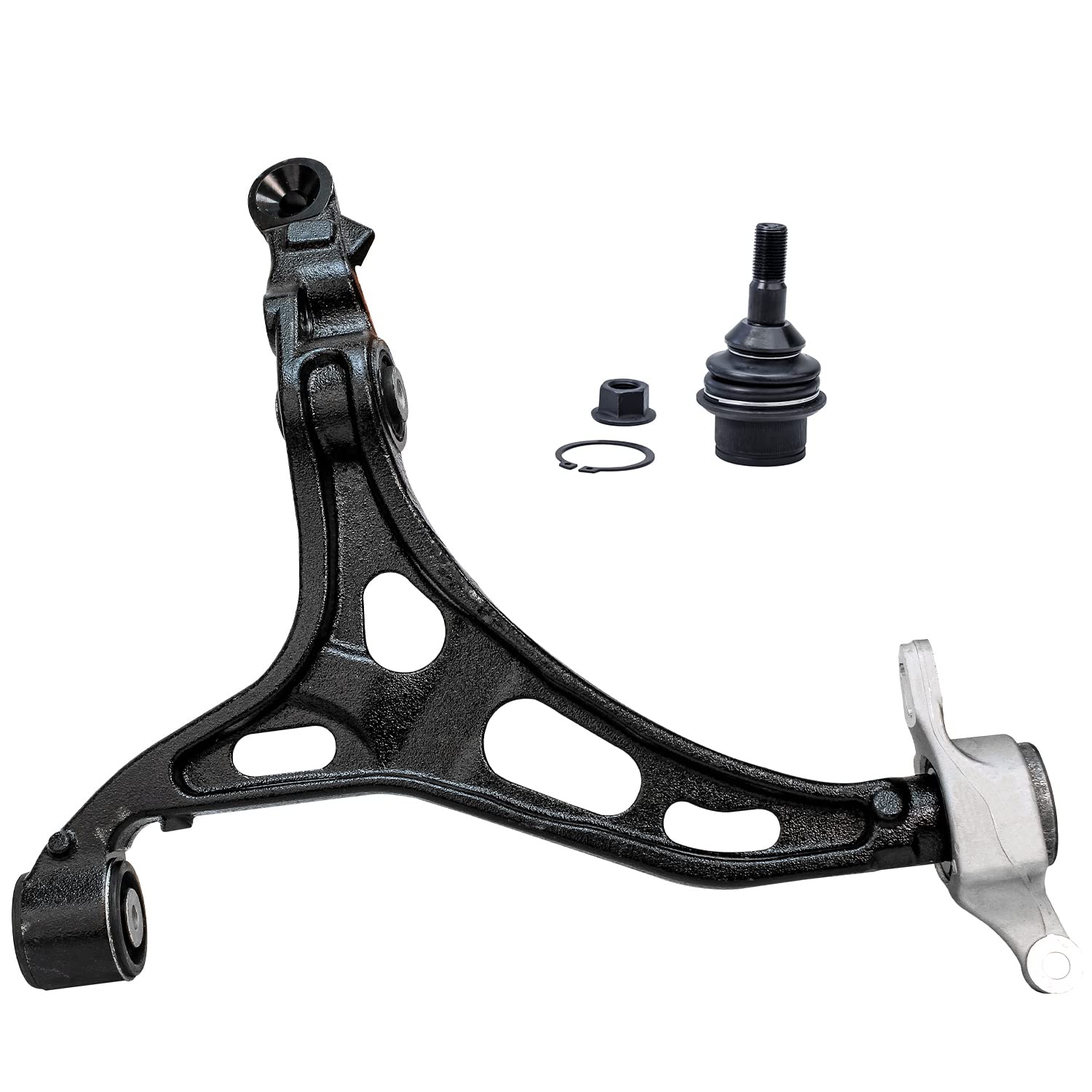 Detroit Axle - Front Left Lower Control Arm Kit for 2011-2015 Jeep Grand Cherokee Dodge Durango Driver Side Lower Control Arm Lo