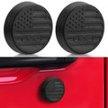CALBEAU Keyhole Covers Compatible with 2018-2026 Jeep Wrangler JL and Gladiator JT Front Door, Strong Magnet Keyhole Decor Acces